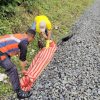 Lansia Tewas Tersambar Kereta Commuter Line Tanjung Selor