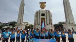 Peringati Sumpah Pemuda, KNPI Bulungan Apel Kebangsaan dan Deklarasi Kepemudaan di Tugu Cinta Damai